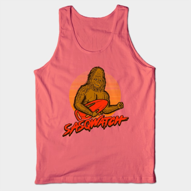 Sasq Watch Tank Top by dumbshirts